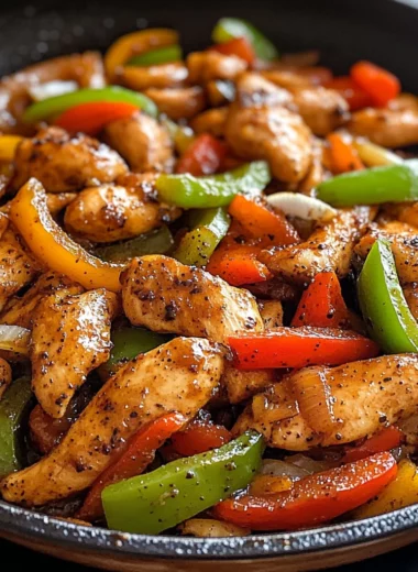 Black Pepper Chicken
