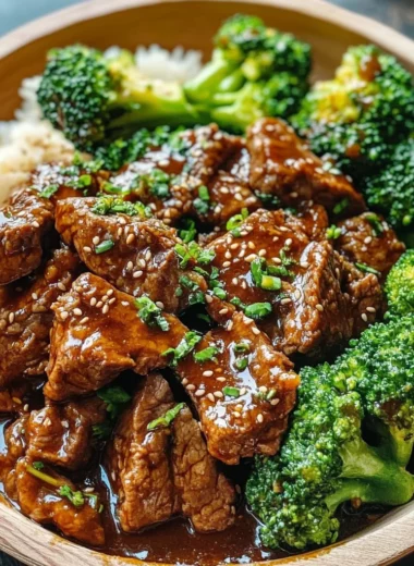 Chinese Beef and Broccoli