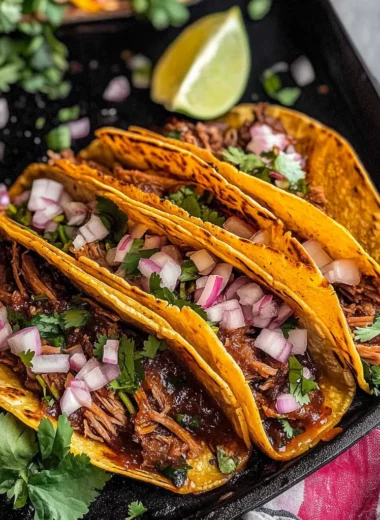 Crock Pot Birria Tacos