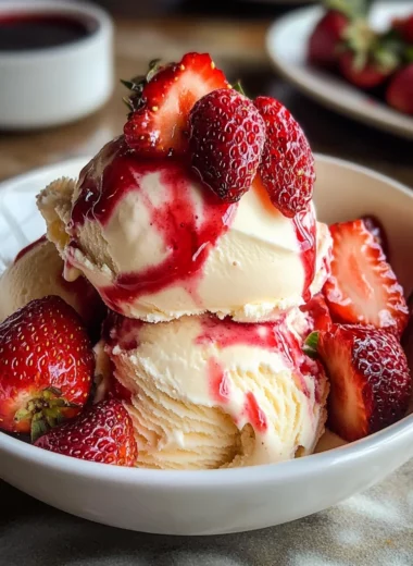Mascarpone Ice Cream