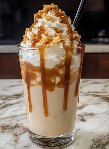 Salted Caramel Milkshake