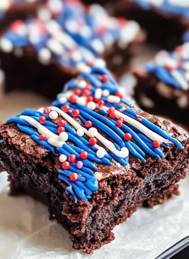 4th of July Brownies