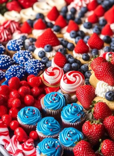 4th of July Sweet Charcuterie Board
