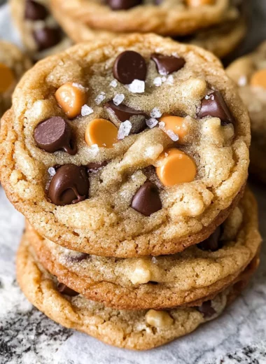 Best Ever Butterscotch Chocolate Chip Cookies (with Sea Salt)