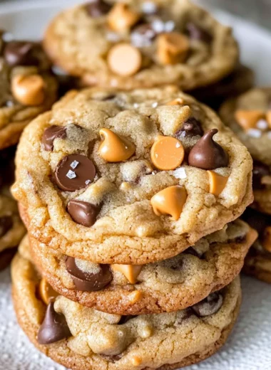 Best Ever Butterscotch Chocolate Chip Cookies (with Sea Salt)