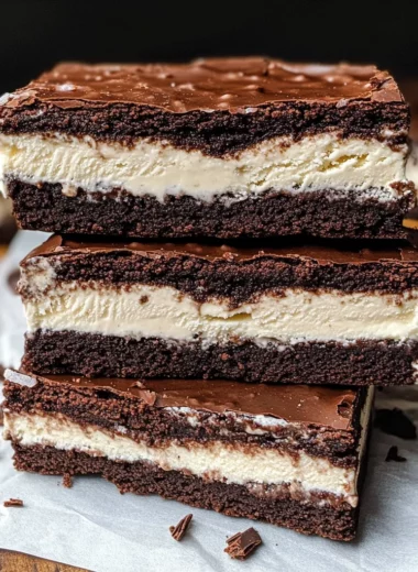 Brownie Ice Cream Sandwiches