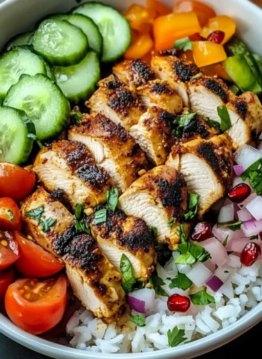 Chicken Shawarma Bowl