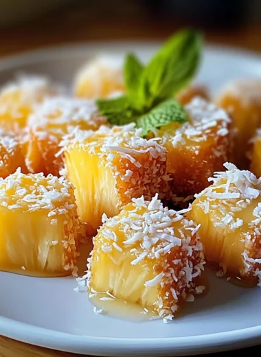 Coconut Pineapple Bites