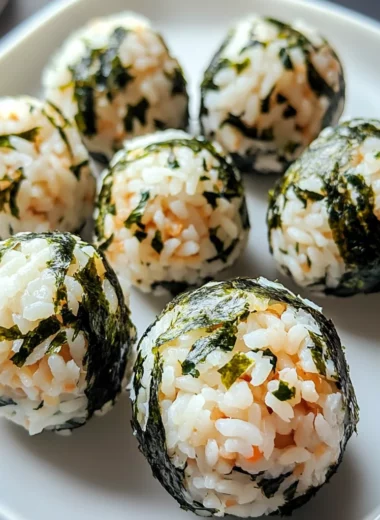 Easy Tuna Rice Balls
