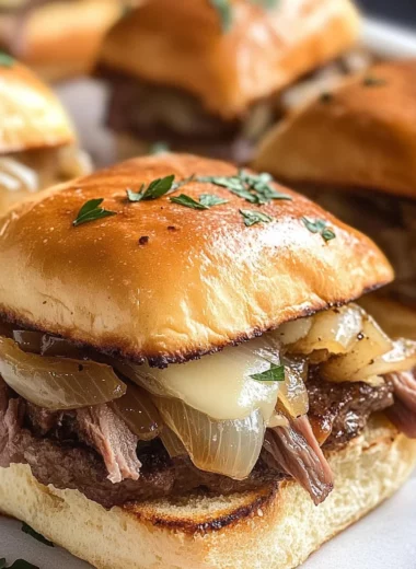 French Dip Sliders