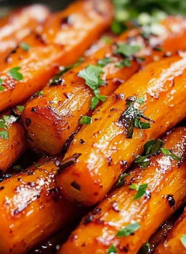 Glazed Roasted Carrots