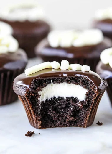 Homemade Hostess Cupcakes