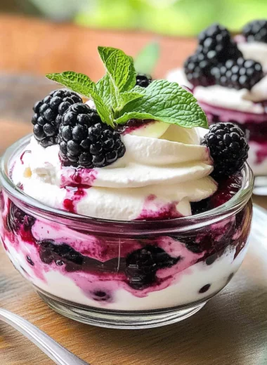 Irish Blackberry Fool