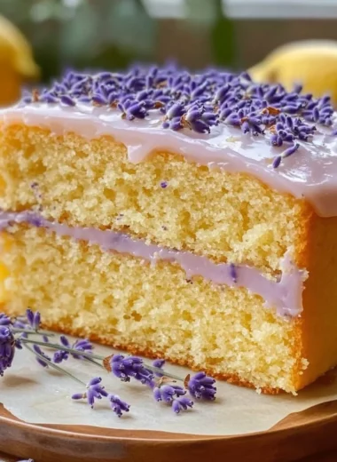 Lemon Lavender Cake Recipe