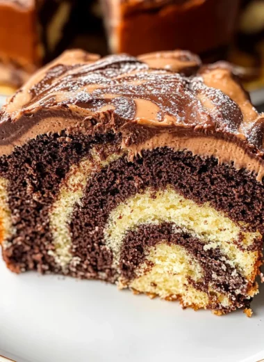 Marble Cake Perfection: Easy Swirled Delight
