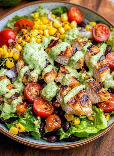 Mexican Grilled Chicken Salad