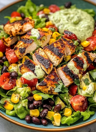 Mexican Grilled Chicken Salad