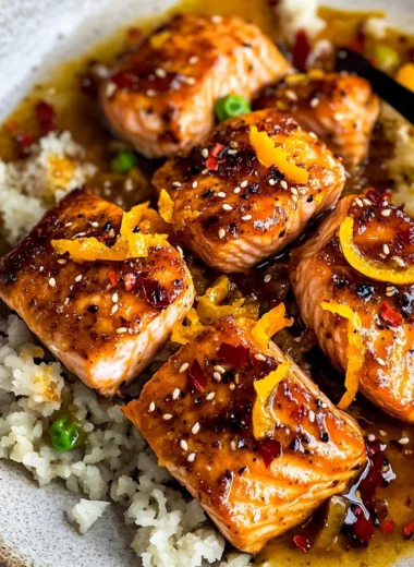 Pan Fried Orange Salmon