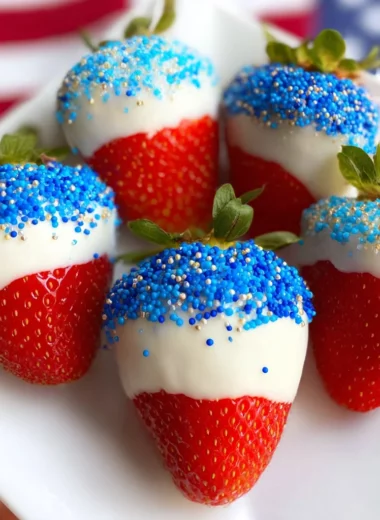 Patriotic Strawberries Recipe