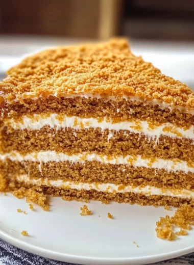 Russian Honey Cake Recipe (Medovik)