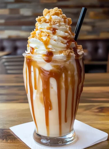 Salted Caramel Milkshake