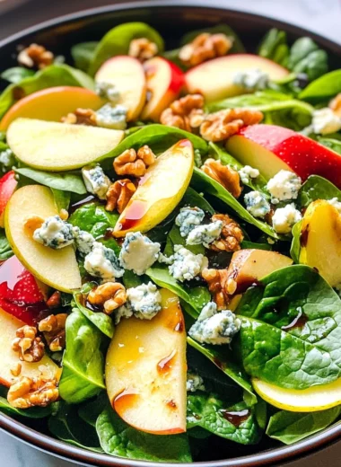 Spinach and Apple Salad
