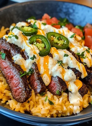 Steak Queso Rice : A Flavorful Recipe