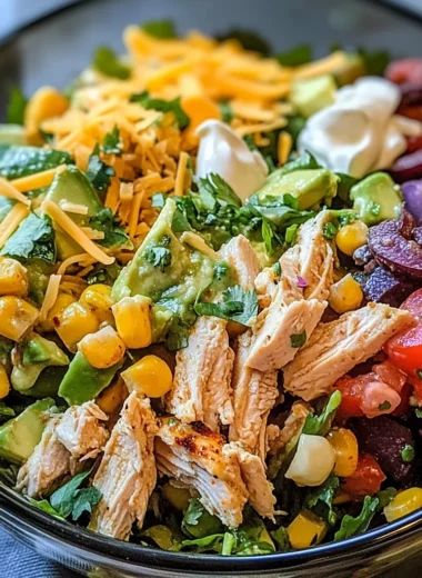 Zesty Southwest Chicken Salad Recipe is a must-try!