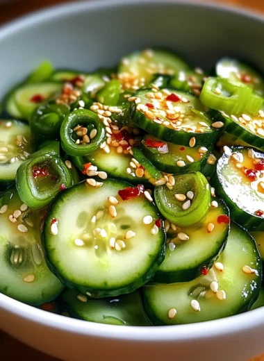 Asian Cucumber Salad