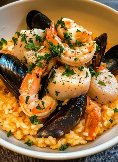 Authentic Seafood Risotto