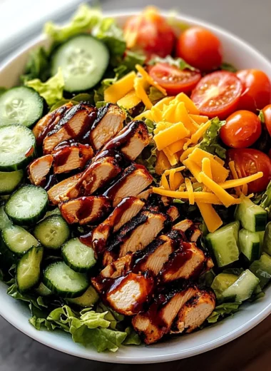 BBQ Chicken Chopped Salad