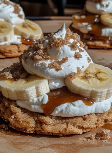 Banoffee Pie Cookies