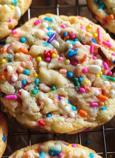 Birthday Cake Cookies