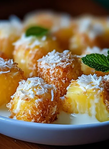 Coconut Pineapple Bites