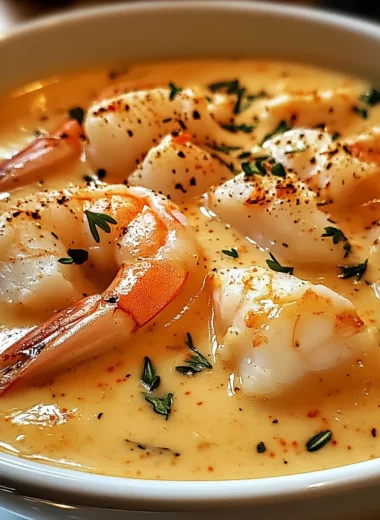 Crab and Shrimp Seafood Bisque