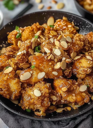 Crispy Almond Chicken Breast