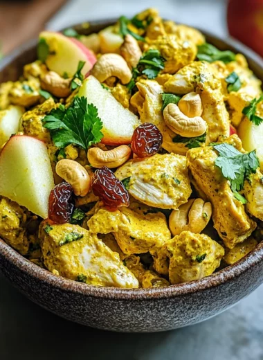 Curry Chicken Salad