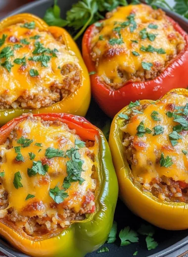 Easy Stuffed Bell Peppers Recipe