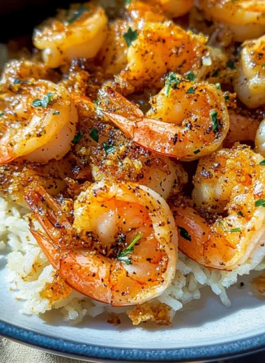 Hawaiian Garlic Shrimp