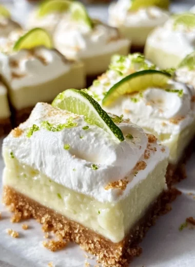 Key Lime Pie Bars