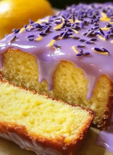 Lemon Lavender Cake Recipe