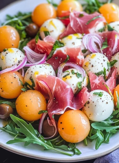 Melon Caprese Salad
