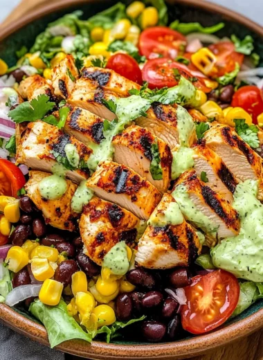 Mexican Grilled Chicken Salad