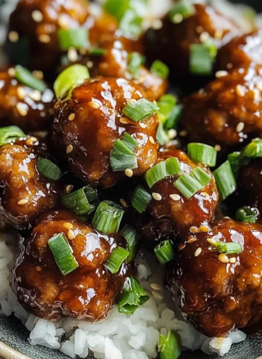 Mongolian Meatballs