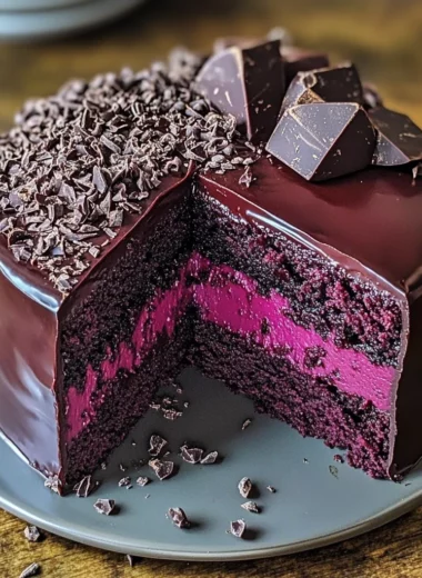 Pastel de Betabel y Chocolate