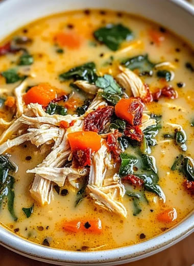 Tuscan Chicken Soup