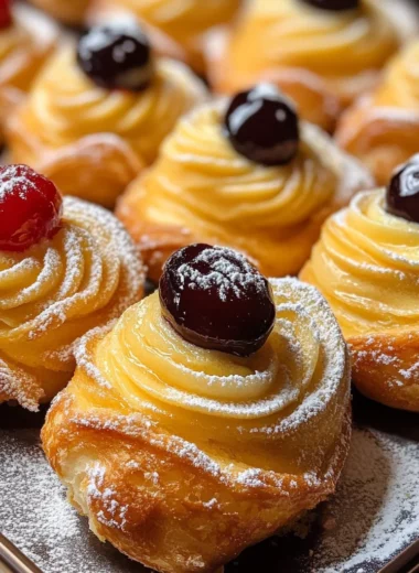 Zeppole di San Giuseppe (St. Joseph's Day Pastries)