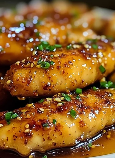 Air Fryer Honey Butter Garlic Chicken Tenders