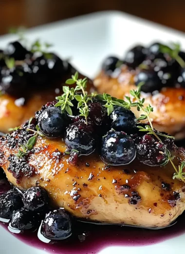 Blueberry Thyme Chicken