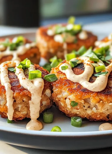 Bold Asian-Style Tuna Cakes with Spicy Mayo